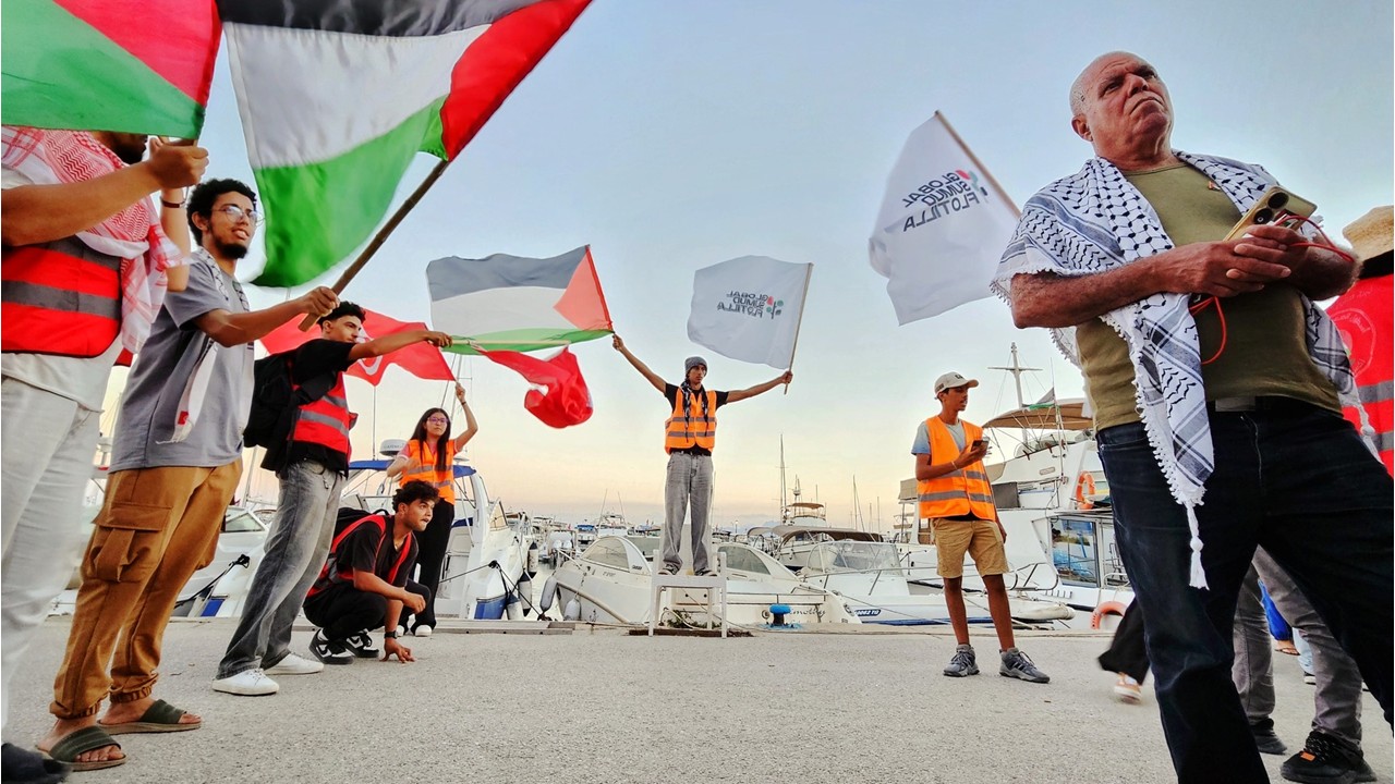 Global Sumud Flotilla is on the Final Leg of Voyage to Break Gaza Siege