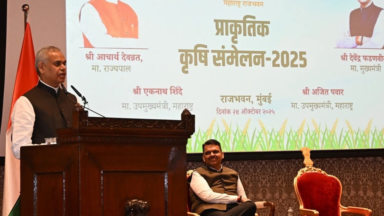 Maharashtra Governor Calls Modi ‘an Idea’ and ‘Spiritual Force’ Sent by Divine Order