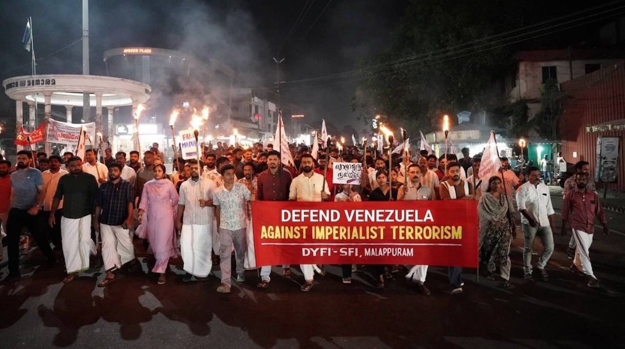 Tens of Thousands Across the Country Mobilize to Oppose US Attacks on Venezuela