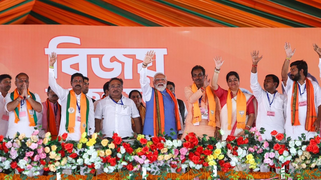 Modi Hails ‘Historic’ Mandate as BJP Sweeps West Bengal Assembly Polls