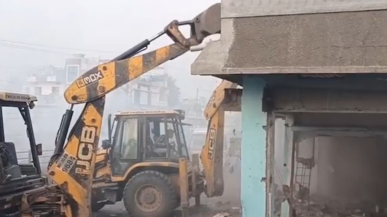 Maharashtra Municipal Corporation Demolishes Allegedly Illegal House of AIMIM Corporator