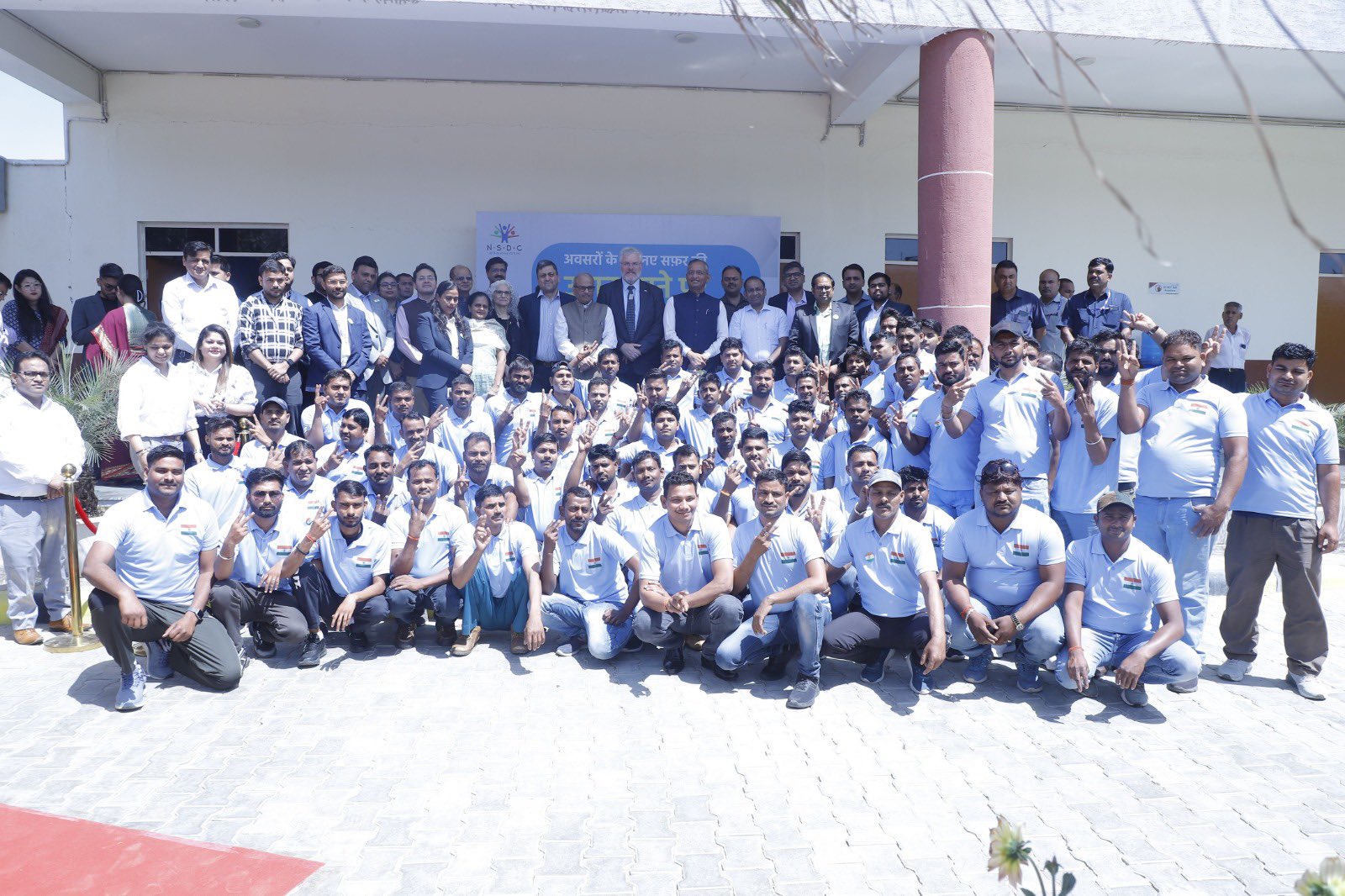 First Batch of Indian Construction Workers Ready to go to Israel