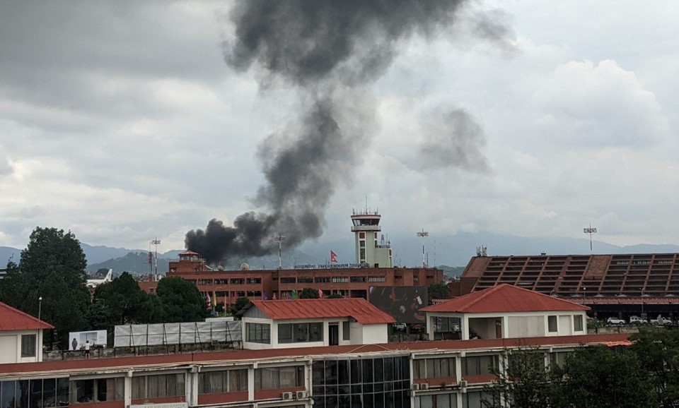 Saurya Airlines Plane Crashes During Takeoff in Kathmandu