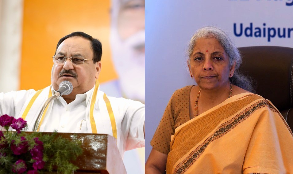 FIR Filed Against Nadda, Sitharaman Over Alleged Extortion in Electoral Bonds Scheme
