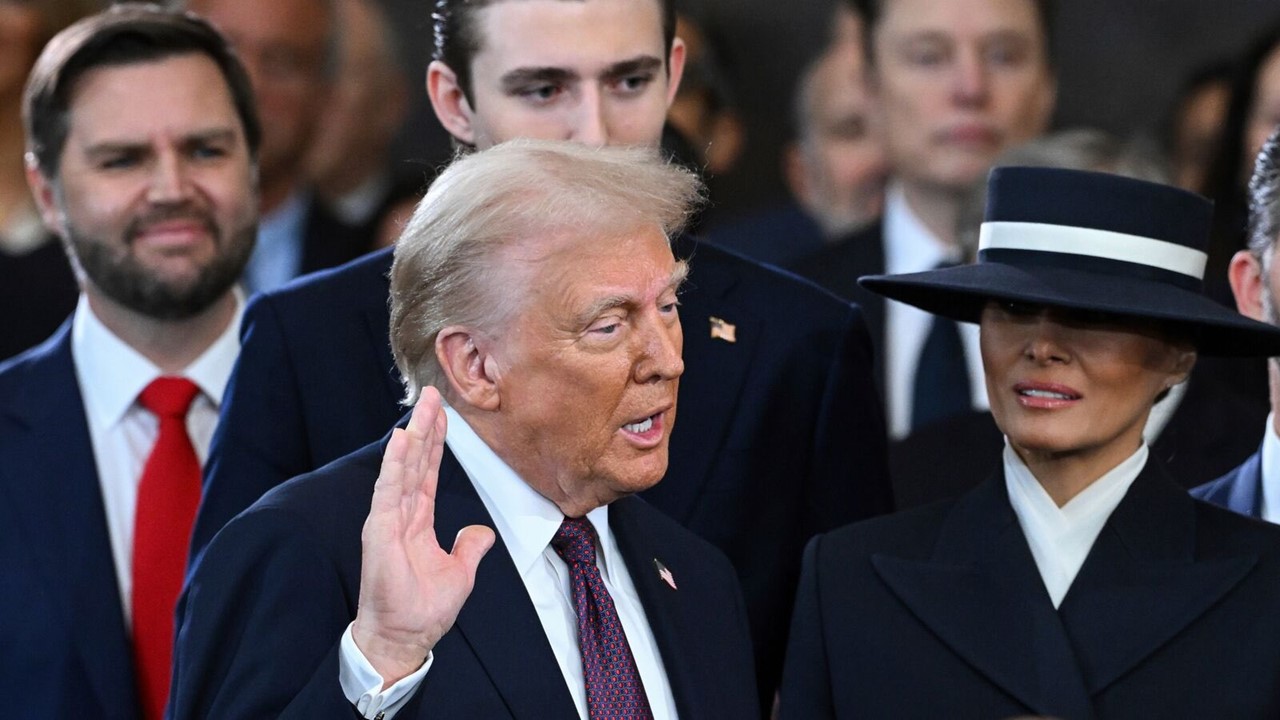 Donald Trump Sworn in as 47th US President, Marking the Start of Second Term
