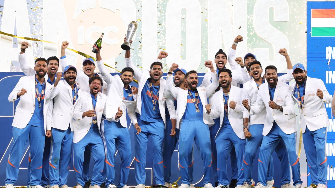 India Clinches Third Champions Trophy with Thrilling Win Over New Zealand
