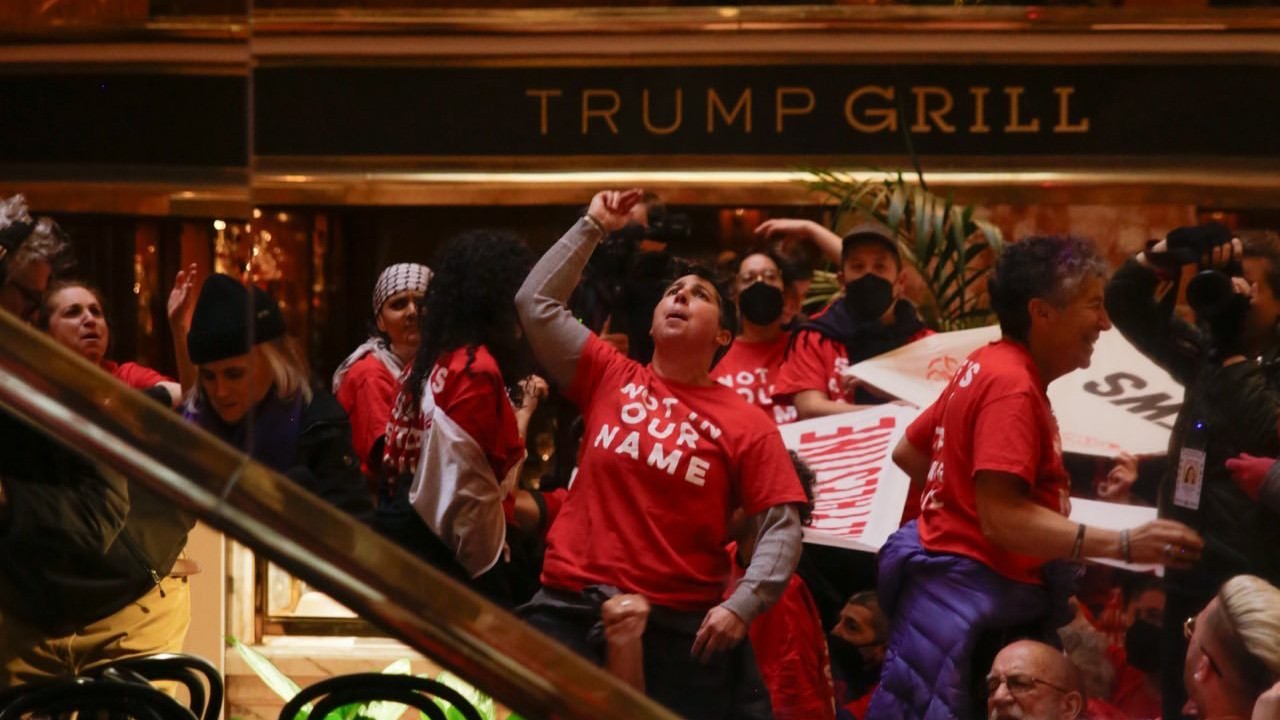 Protests Take Fight to Release Mahmoud Khalil to Trump’s Doorstep