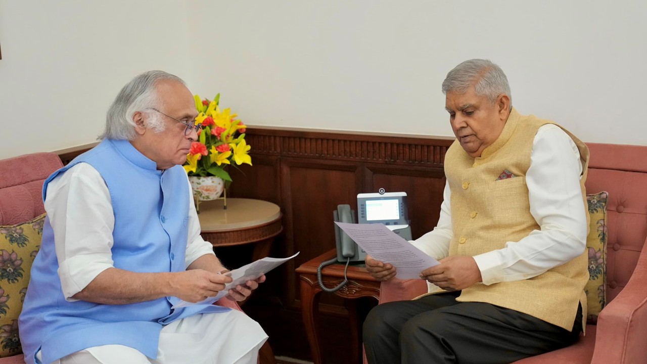 Rajya Sabha Chairman Rejects Jairam Ramesh’s Privilege Notice Against Amit Shah