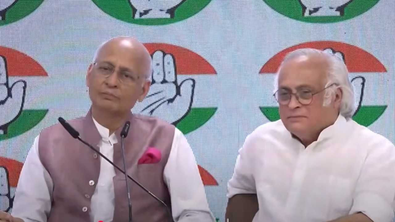 National Herald Case: Congress Hits Streets in Jammu; Singhvi Asks if Panchjanya, Organiser Run on 'Free Air'