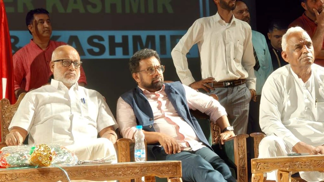 Restore Article 370, Statehood for J&K: CPI(M) General Secretary M.A. Baby in Srinagar