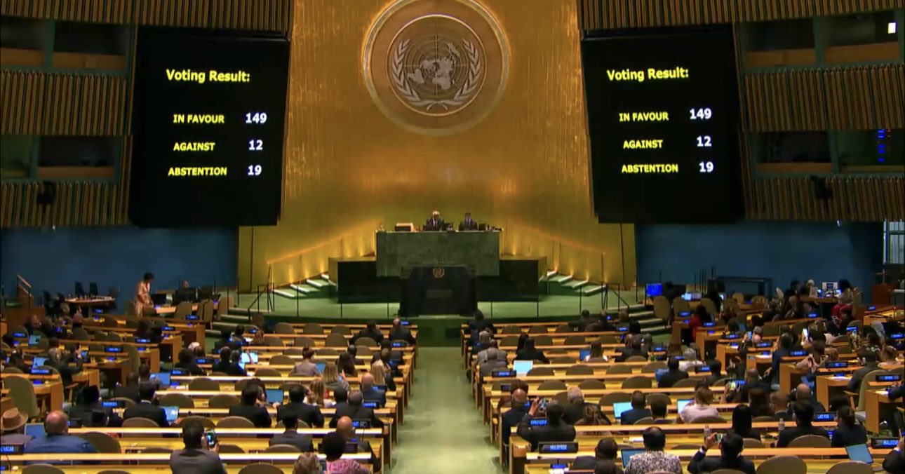 India Abstains from UN Vote Urging Immediate Ceasefire in Gaza