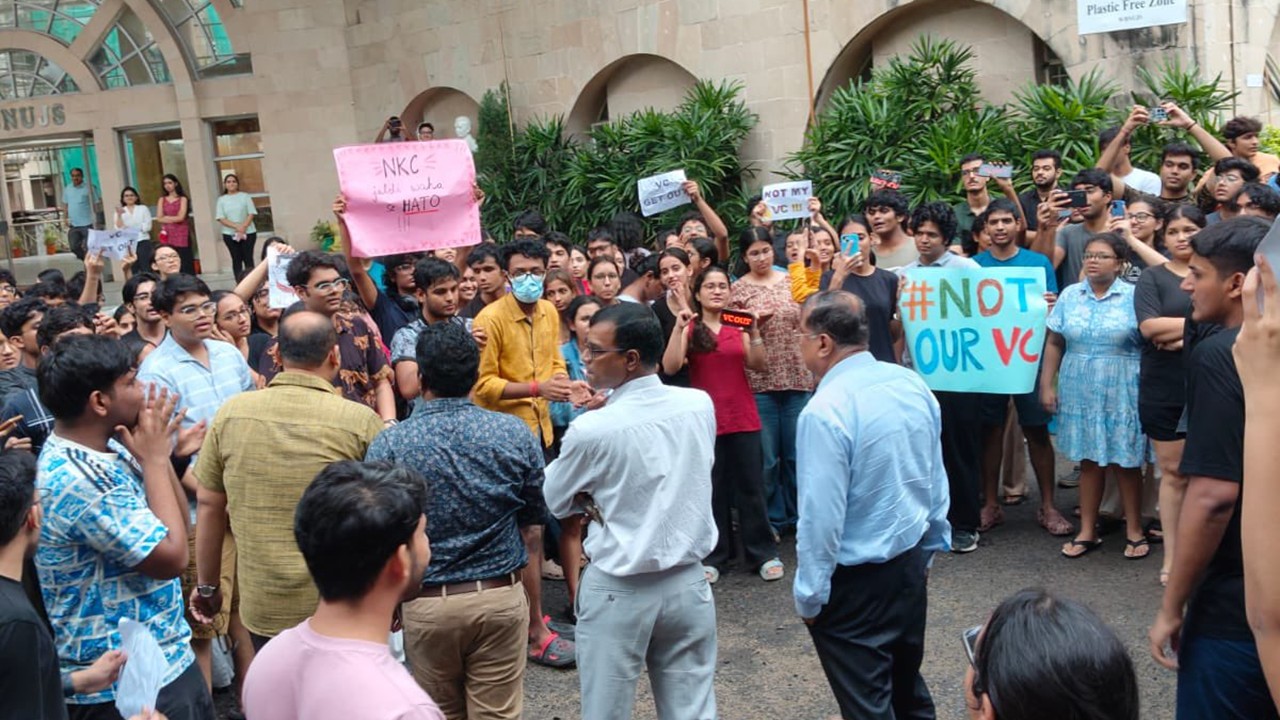 Kolkata: NUJS Students Stage Gherao Over Sexual Harassment, Mismanagement Allegations