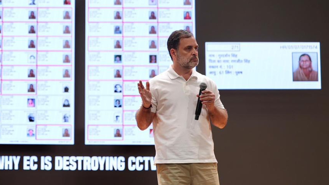 ‘One in Every Eight Voters is Fake’: Gandhi Accuses EC of Aiding BJP in Haryana Polls