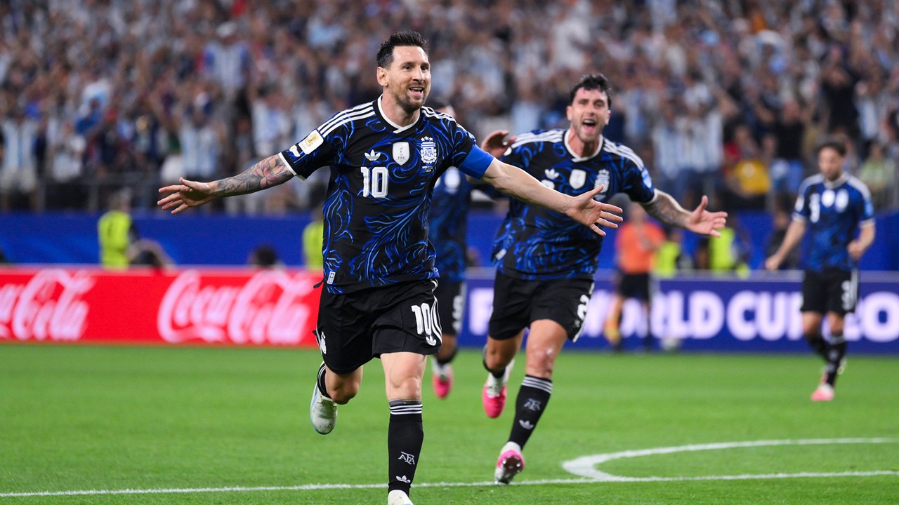 Messi Comes Off the Bench to Fire Argentina Past Jordan, Extends World Cup Record
